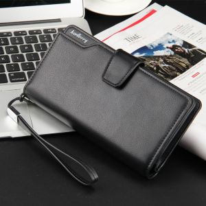 BAELLERRY Dompet Pria Wanita Panjang Bahan Kulit PU Leather Premium AS016-3