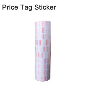 8 Digits Price Tag Gun Price Labeller With Labels Price Tag Labeler Stickers for Clothes Hang Tag Price Label Labeling Ink Roller Labeling