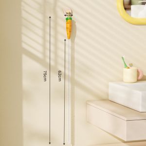 LUXEMO Bendable Sink Drain Cleaning Brush Soft Cartoon Drain Clog Remover  Hair Clog Remover For Bathroom Kitchen