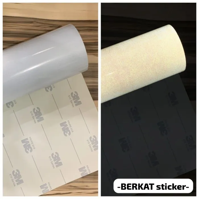 Sticker Scotchlite 3M 610 ROLL stiker skotlet rambu reflektif c - WHITE ...