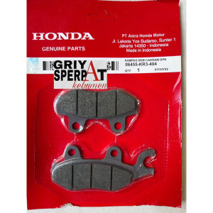 06455-KR3-404 kampas rem depan karisma megapro revo supra x lama supra fit  supra x 125 batman tiger