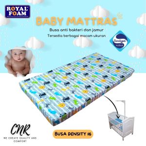 kasur busa box bayi buat matras baby box plikobusanya saja tanpa sarung tidak mudah kempes anti bakteri dan jamur Ukuran Kasur Bayi 90X65Cm - Lazada