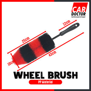 High Quality Steel Wire Long Handle Car Wheels Cleaning Brushes Tyre Hub Wheel Cleaning Rims Brush Soft Bristle Tayar