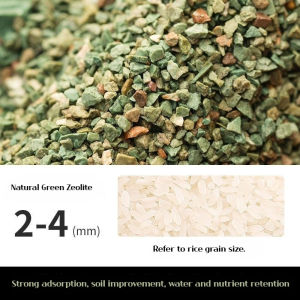 Premium Green Zeolite 5KG Zeolite Granules-Zeolite Ammonia Remover Use For Aquarium/Gardening Plants Decor