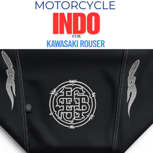 KAWASAKI ROUSER MOTORCYCLE INDO Premium Motorcycle Seat Cover