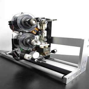 Shenglong HP-241 Electric belt heat coding machine fully automatic production date and batch number food packaging coding machine labeling machine matched with code printing label color band imitation spray code printing steel printing machine