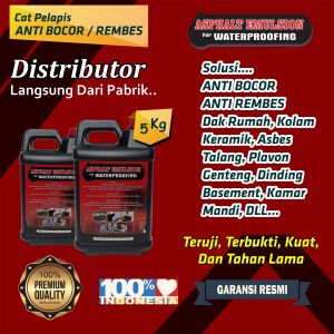 Aspal Cair Anti Bocor Ukuran 5 Kg
