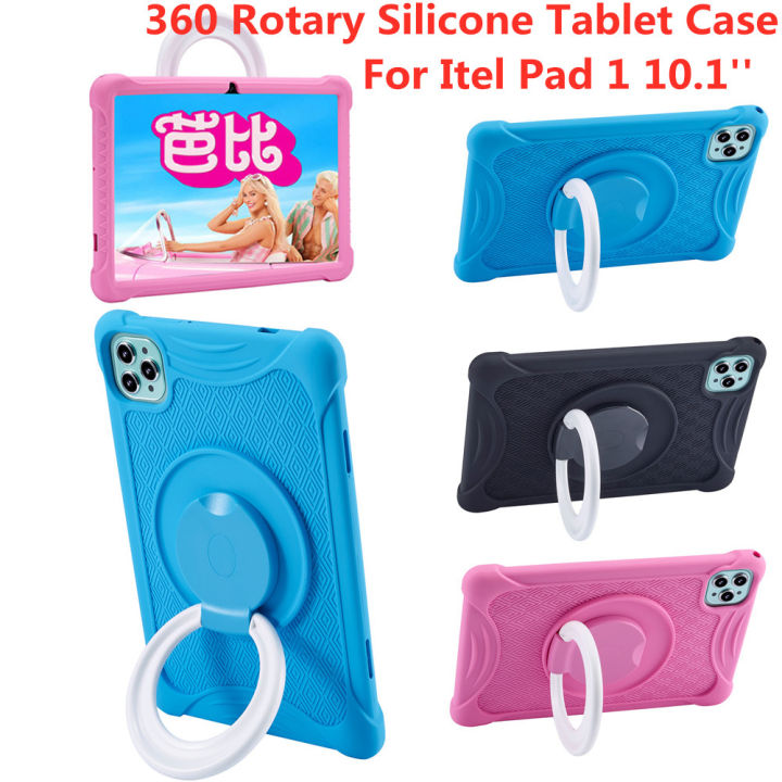 360 Rotary silicone case for Itel Pad casing Itel Pad one