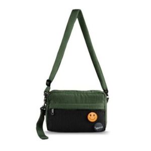 82 Shop Tas Selempang Pria Miskha Slingbag & Handbag Casual Local Brand Korduroi Free 2 Pin Random