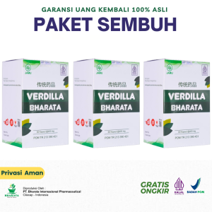 Obat Paru Paling Ampuh - TBC - Bronkitis - Batuk Darah | VERDILLA BHARATA Asli Garansi 100%