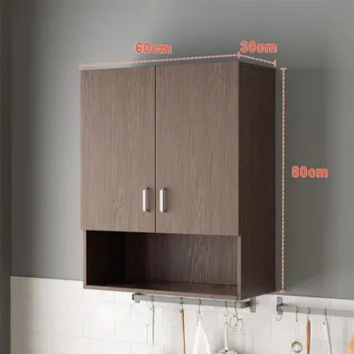 SuperValue Wooden Wall Cabinet Kitchen Hanging Cabinet Storage Cabinet Furniture Bathroom Wall Cabinet