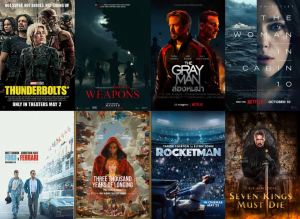 Flash Drive 64Gb Thunderbolts_Weapons_The Gray Man_The Woman in Cabin 10_Ford v. Ferrari 1080p & 4K