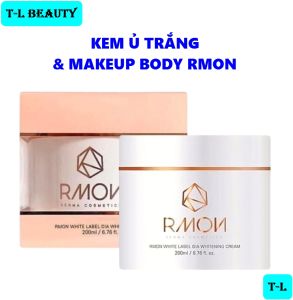 [TEM PHỤ + VAT] Kem Ủ Trắng và Make Up Body Rmon White Label Dia Tone Up Cream - 200ml
