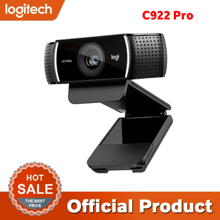 Logitech C922 Pro Stream HD Webcam 1080p Built-in Microphone for - Main Image