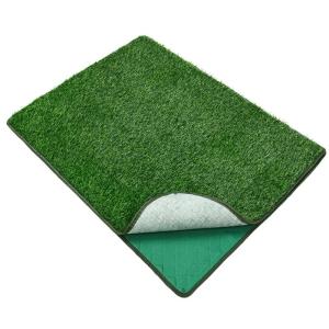 Realistic Artificial Turfs Dog Potty Grass Pad Machine Washable Dog Potty Pad for Indoor Outdoor Use