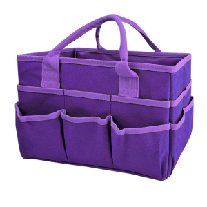 2023 nâng cấp giáo viên bao tải túi 5 túi bổ sung rộng rãi nội thất quý dặm polyester có thể gập lại dụng cụ làm vườn container cho văn phòng nhà cửa