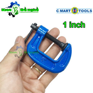 Cảo chữ C 1 inch C-MART B0003-1 - Kẹp chữ G 25mm - KIOT ĐỒ NGHỀ