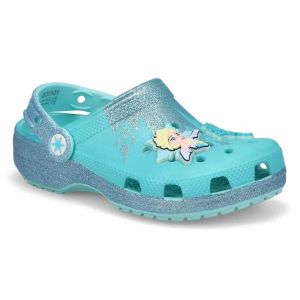 CROCS FROZEN ELSA BLUE CLOG KIDS and JUNIOR