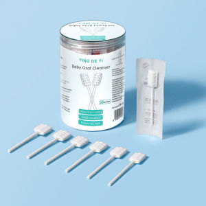 Mumystation 30pcs Baby tongue cleaner Gauze Toothbrush Baby Oral Cleaner  for newborn