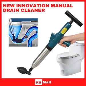 High Pressure Air Blaster Gun Drain Dredge Tool Household Kitchen Toilet Plunger Sinki Tersumbat