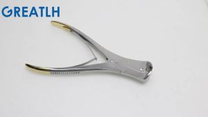 GREATLH 1pcs Front End Wire Cutting Plier Kirschner Pliers Fine Head Orthopedic Scissors Veterinary Orthopedic Instruments