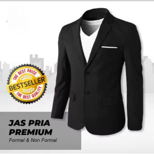 Jas Pria Blazer Formal Original Jas Dinas Kantor Jas Wedding Jas Pesta
