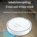 【winnereco】 Wet Mopping Vacuum Cleaner USB Rechargeable 1000Pa Suction Robot Vacuum Smart Navigation To Avoid Objects for Home Floor Washing. 