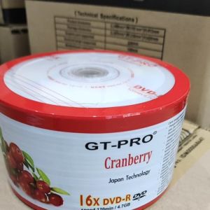 DVD-R GT-PRO CRANBERRY 16x Speed 120min / 47GB