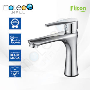 Filton Bathroom Accessories Toilet Basin Tap Faucet Water Cold Tap Paip Bilik Mandi Bathroom Faucet Stainless Steel Chrome TF-C1015
