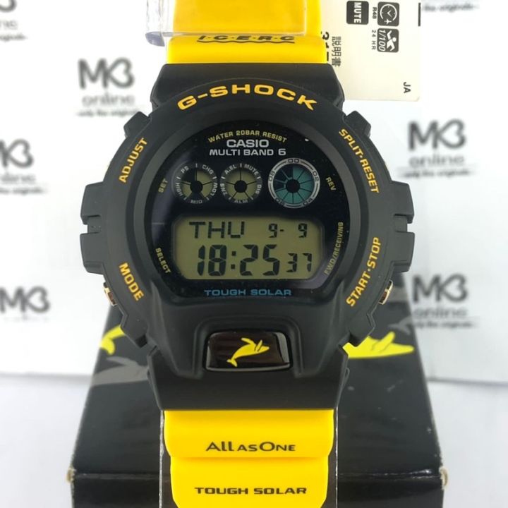 Casio G Shock X I.C.E.R.C 2018 Love The Sea The Earth Limited Edition GW 6902KJ 9JR Tough Solar Multiband6 Lazada