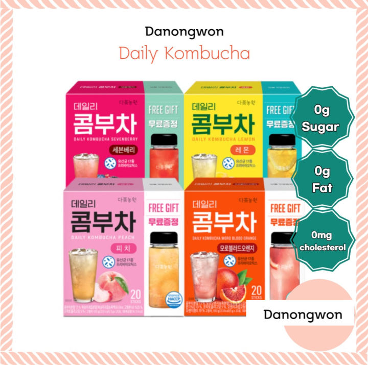 TRÀ KOMBUCHA DAILY KOMBUCHA (5G X 20 GÓI) (HỘP) Hàng công ty Nhập khẩu ...