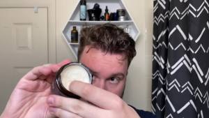 Battle Born Grooming Co Original Pomade for All Hair Types Bay Rum 4 oz. Medium Hold Low Shine Natural Ingredients Water Based