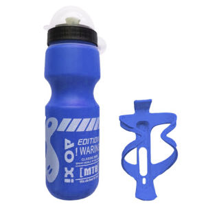hiking bike bicycle cycling drink jug water bottle w/ dust cover aiment Bottle+Bottle Holder 750ML