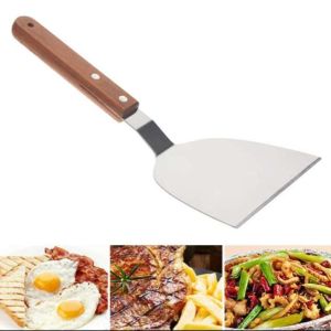 Stainless Steel Pizza Spatula for Burger Grill Hamburger Patty Molder Baking Omelette Shovel BBQ Tools Set Kitchenware