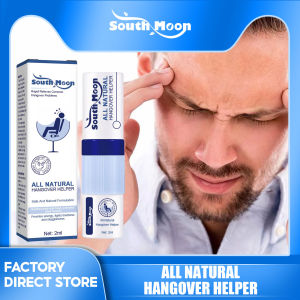 South Moon All Natural Hangover Helper Relieve Hangover Headache Dizziness Nausea Fatigue And Stomach Discomfort Refresh Your Mind And Reduce Discomfort Calm The Body Mind Restore The Speed Of Blood Circulation Make The Mind Clearer And Concentrate(2ml)