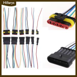 [Hillarys] 1 2 3 4 5 6Pin Female Male Waterproof Electrical Cable Auto Connector Car Plug