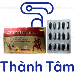 Viên uống ĂN NGỦ NGON ROSTEX bổ sung khoáng chất vitamin tổng hợp giúp ăn ngủ ngon - Hộp 30 viên