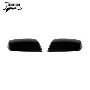 OnlyF U Car Rearview Mirror Decor Shell Cover for Chevy Silverado for Suburban for Tahoe for GMC Yukon for Sierra 2014-2018 5T9N4