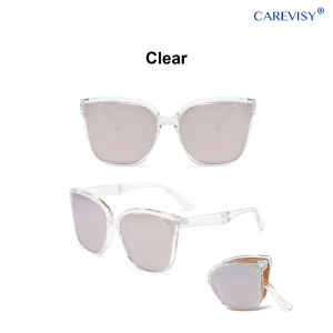 CAREVISY GM Style Polarized Sunglasses Foldable UV400 Protection Anti Glare Driving Fishing Outdoor Activities Sunglasses for Adults Men Women