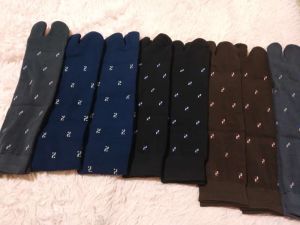 kaos kaki jempol motif tebal premium