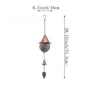 ZZSA Horizontal and Vertical Branches with Eight Eggs Ball Shaped Iron Painted Bird Nest Birds Home K6R8Z