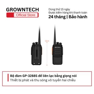 Bộ đàm Motorola GP-3288S - Chống va đập chịu thời tiết khắc nghiệt pin siêu bền thiết kế tinh tế tiện lợi cho công việc