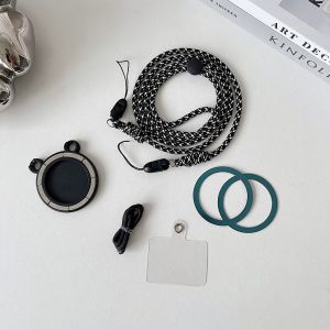 EL TRONICS Hanging Cord ic Mobile Lanyard Crossbody Universal Clip Smartphone Chain Fashion Safety Cell Phone Strap Outdoor Travel