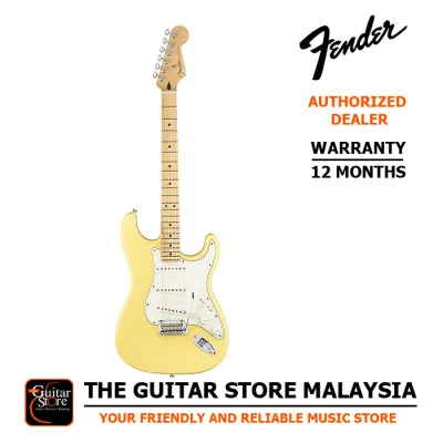 Fender Player Series Stratocaster Electric Guitar Buttercream Maple Fretboard (Made In Mexico)