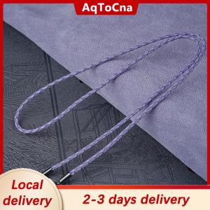 [COD] AqToCna Ship within 24 hours Thick Twist Sunglasses Leather Rope Chain Eyewear Braided Glasses Lanyard Strap Outdoor Sports Non-slip Eyeglass Accessories