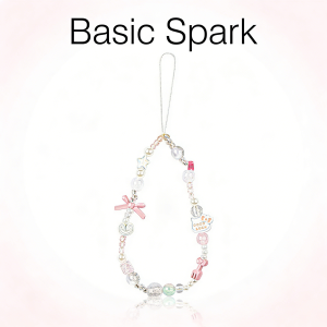 BasicSpark Phone Lanyard Pink Bow Kitten Pearl Phone Strap Viral Cute Aesthetic Women Wrist Chain Pendant Gantungan Tangan Telefon INS Trendy Hanging Ornament