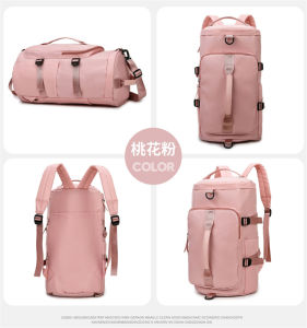 MSW Travel Bag Backpack Kalis Air Beg Sukan Gim Duffel Luggage Bag Kapasiti Besar Ada Slot Kasut