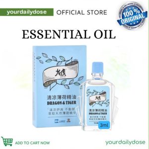 Dragon Tiger Natural Peppermint Essential Oil 3ML