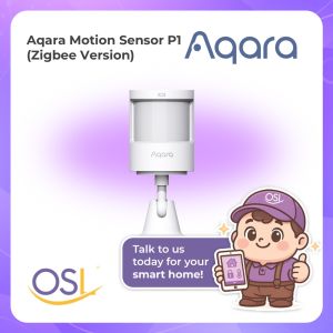【GLOBAL】AQARA Motion Sensor P1 3.0 - 170 Degree Viewing and 360 Degree Stand - Bult-in Light Sensor - 2 Years Warranty