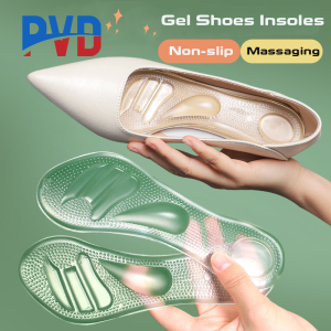 PVD 1Pair Silicone Gel Orthotic Arch Support Insoles Flat Foot Corrector Shoe Cushion Insert Orthopedic Pad Massage Insole